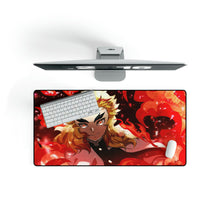 Load image into Gallery viewer, Kyojuro Rengoku, Kimetsu no Yaiba, Mouse Pad (Desk Mat)
