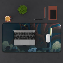 Load image into Gallery viewer, Kurama, Hiruzen Sarutobi Mouse Pad (Desk Mat) With Laptop
