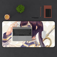 Load image into Gallery viewer, Sound! Euphonium Mouse Pad (Desk Mat) With Laptop
