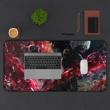 Load image into Gallery viewer, Kaneki Ken ( Tokyo Ghoul) Mouse Pad (Desk Mat) With Laptop
