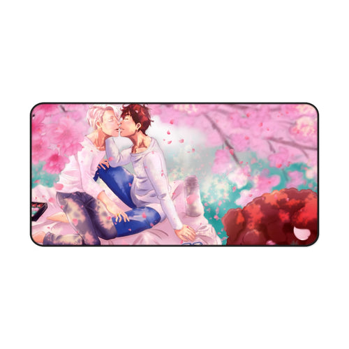 Yuri!!! On Ice Victor Nikiforov, Yuuri Katsuki Mouse Pad (Desk Mat)