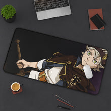 Load image into Gallery viewer, Black Clover Asta Mouse Pad (Desk Mat) On Desk
