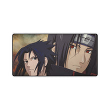 Load image into Gallery viewer, Sasuke and Itachi Uchiha Mouse Pad (Desk Mat)
