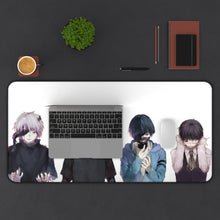 Load image into Gallery viewer, Ken Kaneki Transformation Mouse Pad (Desk Mat) With Laptop
