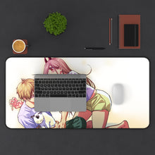 Load image into Gallery viewer, Chainsaw Man Mouse Pad (Desk Mat) With Laptop
