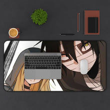 Load image into Gallery viewer, Angels Of Death Rachel Gardner Mouse Pad (Desk Mat) With Laptop
