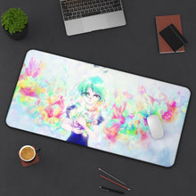 Load image into Gallery viewer, Houseki No Kuni Mouse Pad (Desk Mat) On Desk
