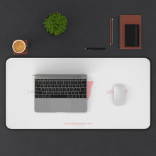 Load image into Gallery viewer, Monogatari (Series) Mouse Pad (Desk Mat) With Laptop
