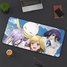 Load image into Gallery viewer, Peach Boy Riverside Mouse Pad (Desk Mat) On Desk
