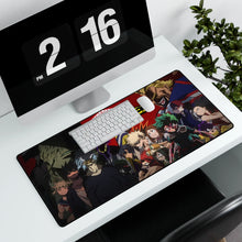 Load image into Gallery viewer, My Hero Academia Izuku Midoriya, Katsuki Bakugou, All Might, Tenya Iida, Tsuyu Asui Mouse Pad (Desk Mat) With Laptop
