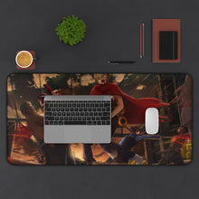 Load image into Gallery viewer, Kabaneri Of The Iron Fortress Mouse Pad (Desk Mat) With Laptop
