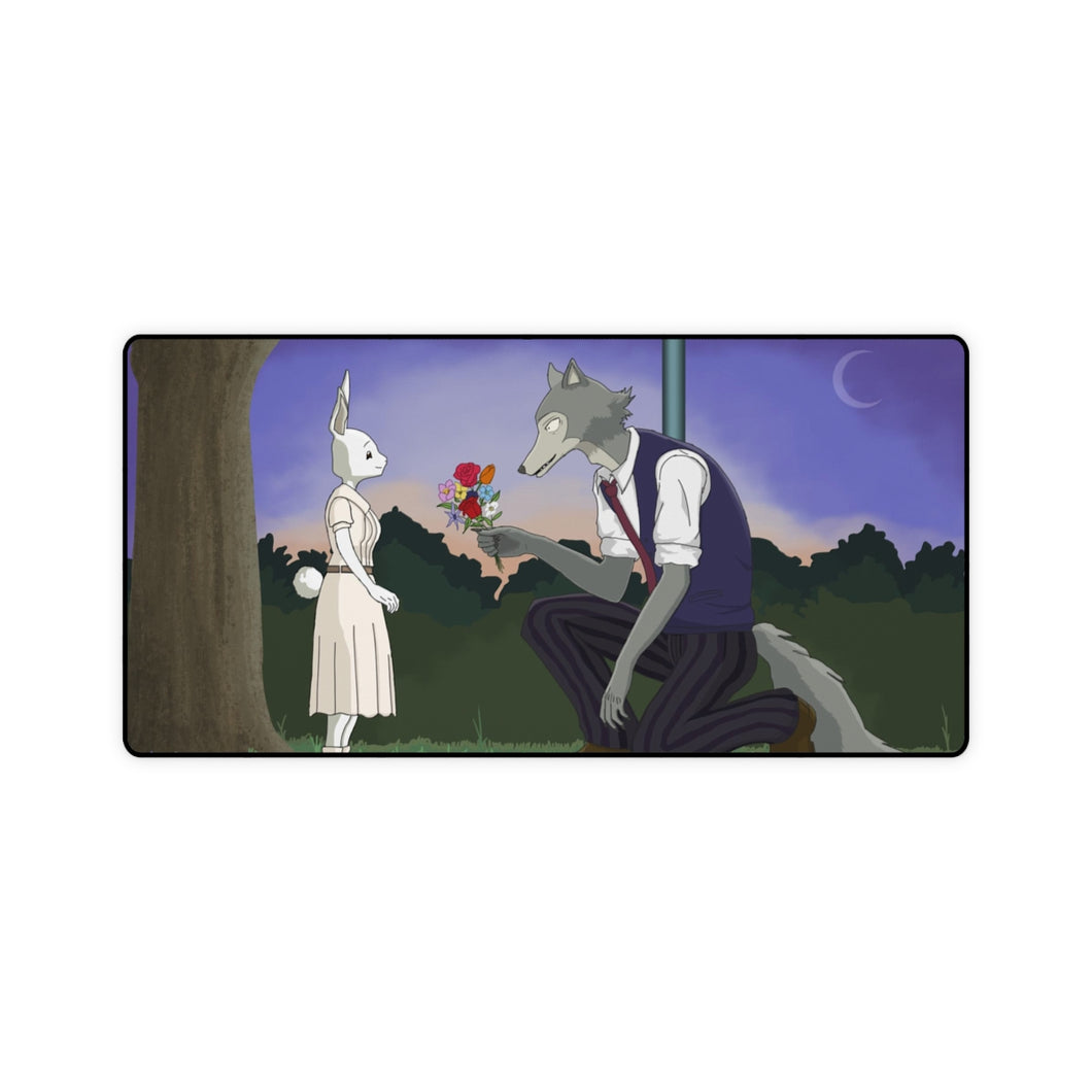 Haru and Legosi Mouse Pad (Desk Mat)