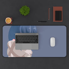 Load image into Gallery viewer, Laid-Back Camp by Mouse Pad (Desk Mat) With Laptop
