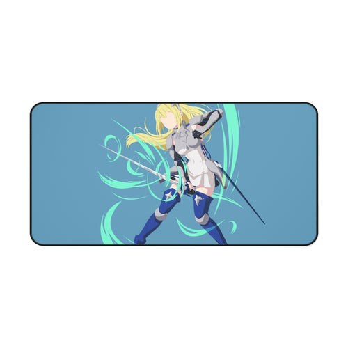 Is It Wrong To Try To Pick Up Girls In A Dungeon? Mouse Pad (Desk Mat)