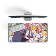 Load image into Gallery viewer, Miss Kobayashi's Dragon Maid Mouse Pad (Desk Mat) On Desk
