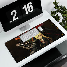 Load image into Gallery viewer, Anime Full Metal Daemon Mouse Pad (Desk Mat) With Laptop
