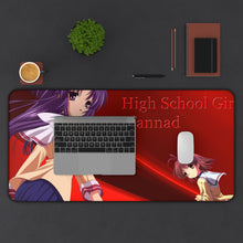 Load image into Gallery viewer, Clannad Nagisa Furukawa, Kotomi Ichinose Mouse Pad (Desk Mat) With Laptop
