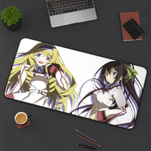 Load image into Gallery viewer, Infinite Stratos Mouse Pad (Desk Mat) On Desk
