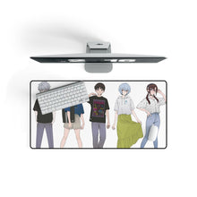 Load image into Gallery viewer, Anime Neon Genesis Evangelion Mouse Pad (Desk Mat) On Desk
