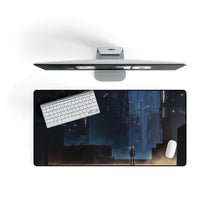 Load image into Gallery viewer, Anime Sci Fi Mouse Pad (Desk Mat) On Desk
