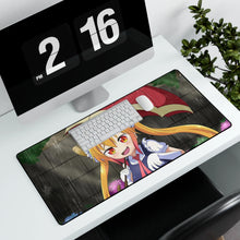 Load image into Gallery viewer, Miss Kobayashi's Dragon Maid Mouse Pad (Desk Mat) With Laptop
