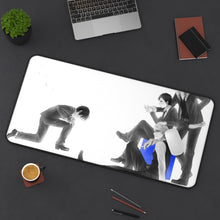 Load image into Gallery viewer, Durarara!! Izaya Orihara, Shizuo Heiwajima Mouse Pad (Desk Mat) On Desk
