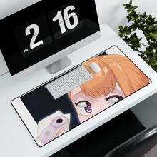 Load image into Gallery viewer, Mieruko-chan Mouse Pad (Desk Mat) With Laptop
