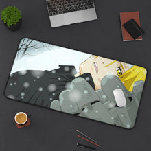 Load image into Gallery viewer, Anime FullMetal Alchemist Mouse Pad (Desk Mat) On Desk
