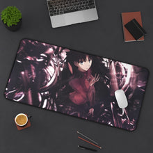 Load image into Gallery viewer, Rin Tohsaka Mouse Pad (Desk Mat) On Desk
