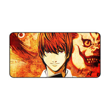 Load image into Gallery viewer, Light Yagami Mouse Pad (Desk Mat)
