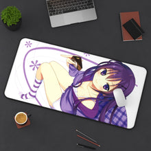 Load image into Gallery viewer, Is The Order A Rabbit? Mouse Pad (Desk Mat) On Desk

