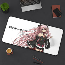 Load image into Gallery viewer, Seraph Of The End Mouse Pad (Desk Mat) On Desk
