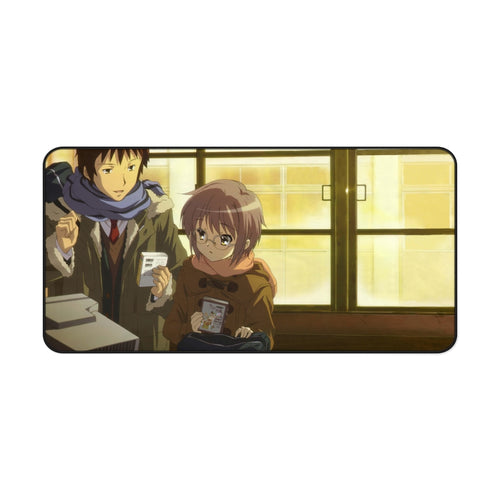 The Melancholy Of Haruhi Suzumiya Mouse Pad (Desk Mat)