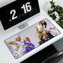 Load image into Gallery viewer, Magical Girl Lyrical Nanoha Strikers Mouse Pad (Desk Mat) With Laptop
