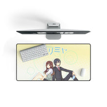 Load image into Gallery viewer, Hori-san To Miyamura-kun Mouse Pad (Desk Mat) On Desk
