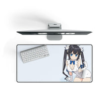 Load image into Gallery viewer, Is It Wrong to Try to Pick Up Girls in a Dungeon? Hestia Mouse Pad (Desk Mat) On Desk
