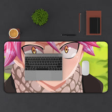 Load image into Gallery viewer, Fairy Tail Natsu Dragneel Mouse Pad (Desk Mat) With Laptop
