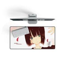 Load image into Gallery viewer, Anime Girl Mouse Pad (Desk Mat) On Desk
