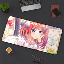 Load image into Gallery viewer, The Quintessential Quintuplets Nino Nakano Mouse Pad (Desk Mat) On Desk
