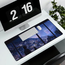 Load image into Gallery viewer, Anime Girl Cat Art Night Mouse Pad (Desk Mat)

