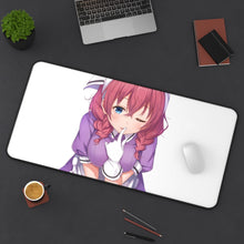 Load image into Gallery viewer, Blend S Miu Amano Mouse Pad (Desk Mat) On Desk
