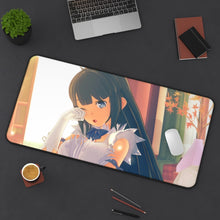 Load image into Gallery viewer, Is It Wrong To Try To Pick Up Girls In A Dungeon? Mouse Pad (Desk Mat) On Desk
