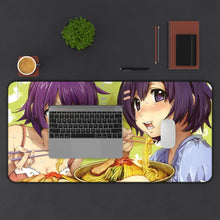 Load image into Gallery viewer, Monogatari (Series) Mouse Pad (Desk Mat) With Laptop
