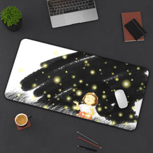 Load image into Gallery viewer, Grave of the Fireflies Mouse Pad (Desk Mat) On Desk
