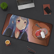 Load image into Gallery viewer, Laid-Back Camp by Mouse Pad (Desk Mat) On Desk
