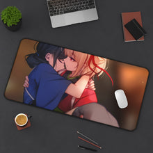 Load image into Gallery viewer, Lycoris Recoil Takina Inoue, Chisato Nishikigi Mouse Pad (Desk Mat) On Desk
