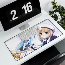 Load image into Gallery viewer, Magical Girl Lyrical Nanoha Mouse Pad (Desk Mat) With Laptop
