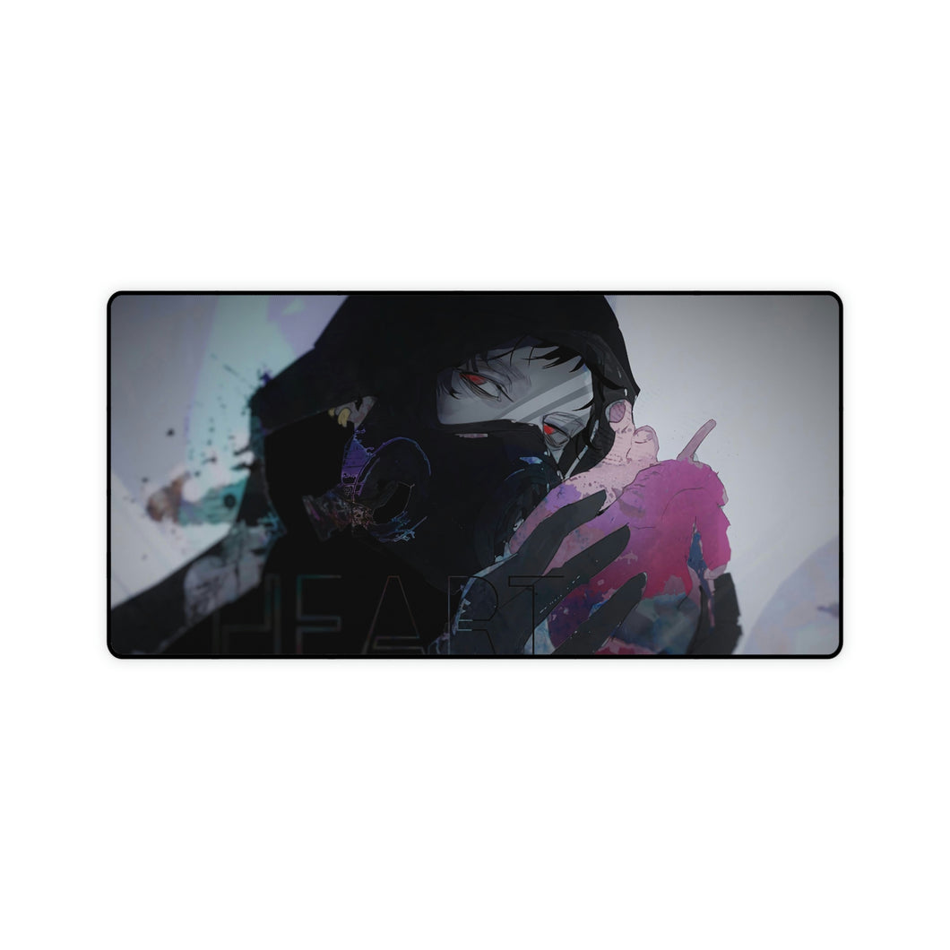 Trafalgar Law, Heart, One Piece, Mouse Pad (Desk Mat)