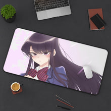 Load image into Gallery viewer, Komi Can&#39;t Communicate Komi Shouko Mouse Pad (Desk Mat) On Desk
