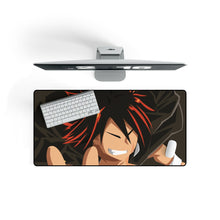 Load image into Gallery viewer, USHIO HINOMARU minimalist Mouse Pad (Desk Mat) On Desk
